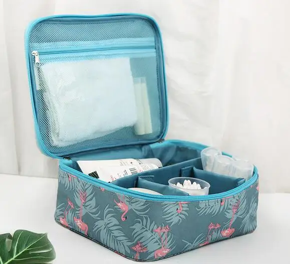 

Joyloading Cartoon Fresh Young Preppy Style Girls Fashion Cosmetic Cases Makeup Storage Case Waterproof Handbag