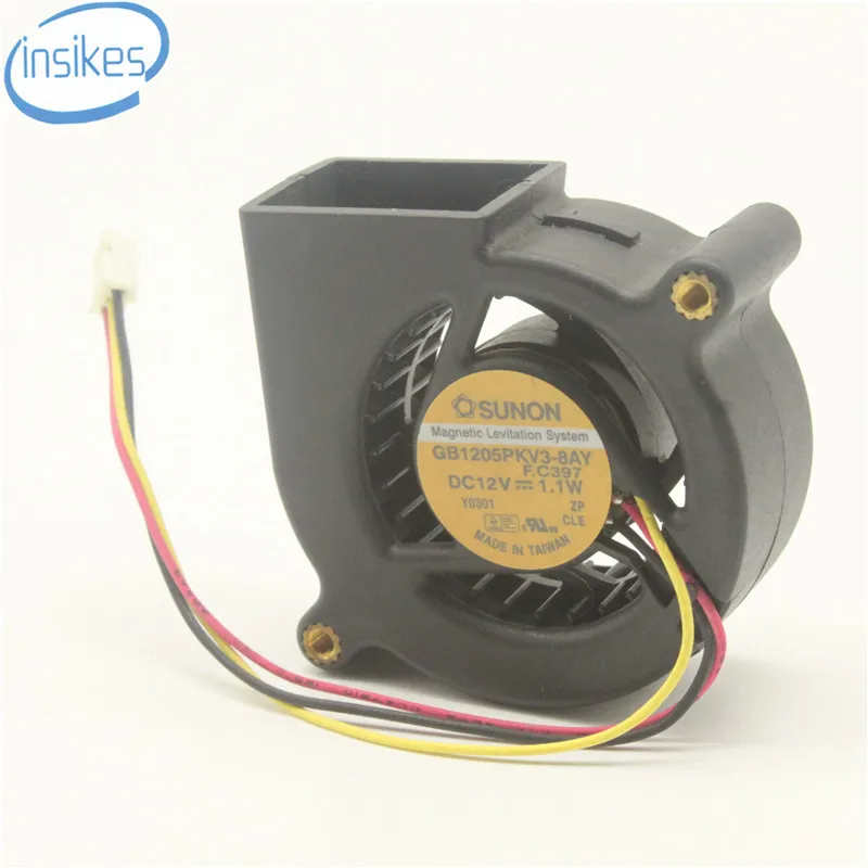 Blower Fan GB1205PKV3 8AY DC12V 0.07A 1.1W 5CM5 Centimeter Silent Fan