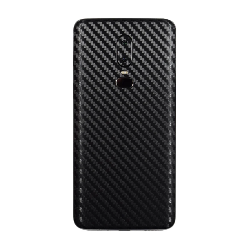Наклейка на заднюю панель для Oneplus 6 6T 3D защитная пленка из углеродного волокна