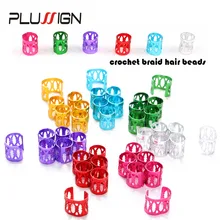 50-100 шт Качество Plussign лучшие продажи дредлок Бусы из нержавеющей стали бусины-трубки серебро золото Красный Розовый Синий Фиолетовый Смешанные цвета