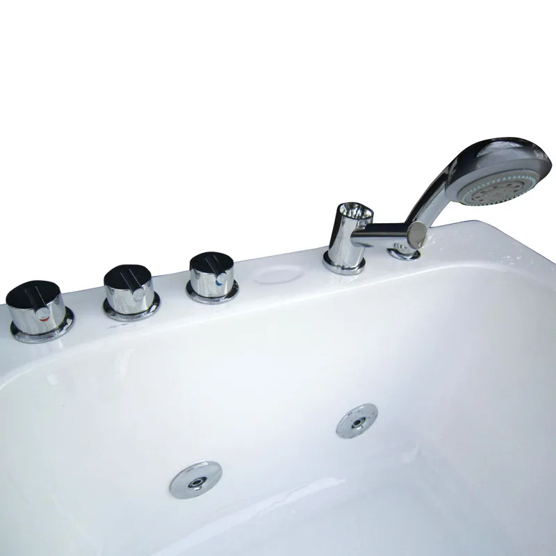 1.5 Meter European style freestanding massage bathtubs Indoor bath tub M-2004