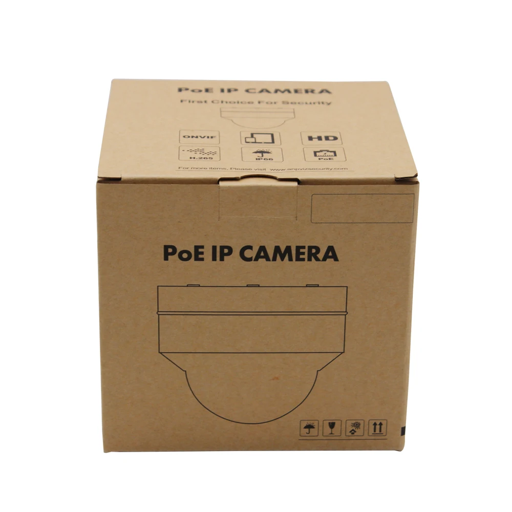 Hikvision совместимая с 5 мегапиксельной POE IP камерой внешняя стандартная ик камера