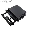 One 1 Din Car Universal Radio CD Refitting Pocket Stereo Dash Installation Mounting Drawer With Drink Cup Holder Storage Box 1di ► Photo 3/5