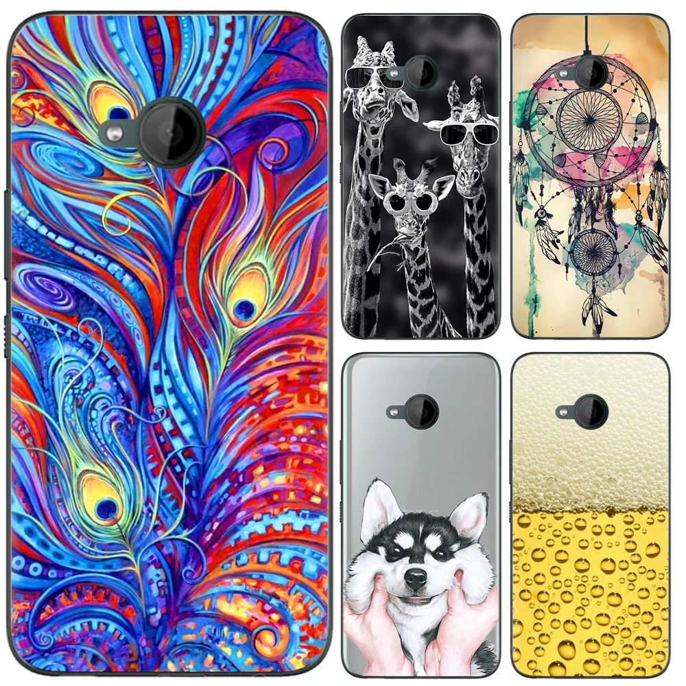 

Phone Case for HTC U11 Life 5.2-inch Cute Cartoon High Quality Painted TPU Soft Case Silicone Cover