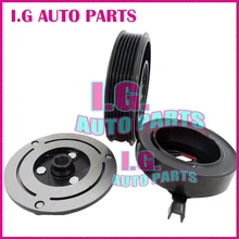Автомобильный Компрессор переменного тока сцепления для автомобиля Nissan Qashqai 2.0L подшипник Размер 355520 шесть канавок