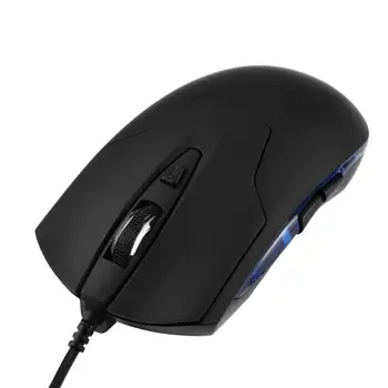 

HIPERDEAL USB Wired 1000dpi 6 Buttons Optical Gaming Mouse LED Backlight for PC Computer Laptop 18May29 Drop Ship F