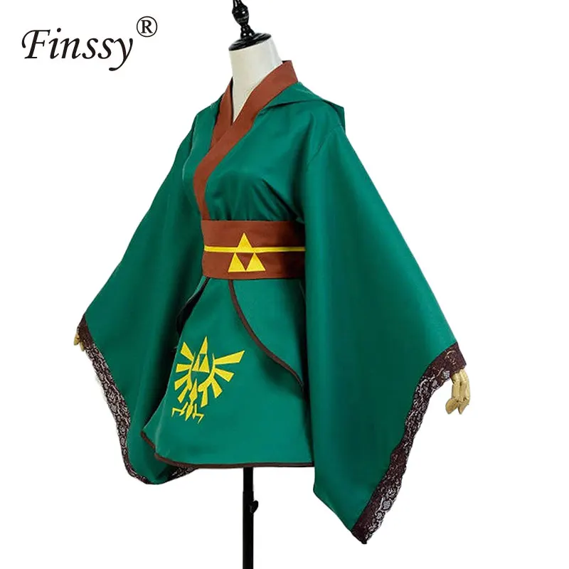 Легенда о Зельде Link Mrs Zelda Link женский костюм для косплея костюмы косплей топ+ юбка+ пояс+ галстук-бабочка комплект XS-3XL Размер