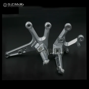 

For YAMAHA YZF-R25 YZFR25 YZF R25 2014-2016 Motorcycle Front Left Right Footrest Foot Pedal Peg Pegs FootPegs Mount Bracket CNC