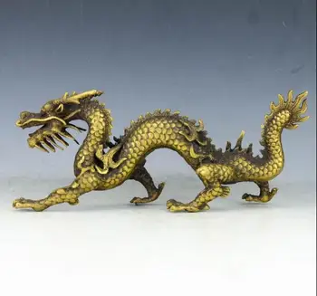 

YM 1024 Pure copper dragon ornament Zodiac dragon ornament handicraft display