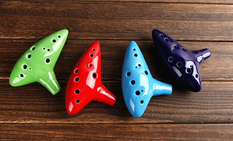 12 отверстий ocarina Alto C Ключ флейта ocarina Zelda 12 отверстий ALTO AC ocarina народный музыкальный инструмент fluta ocarina