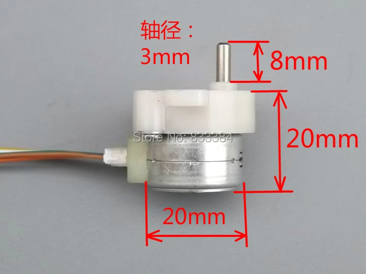 DISASSEMBLE STEPPER MOTOR 24BYJ48, 54 OFF