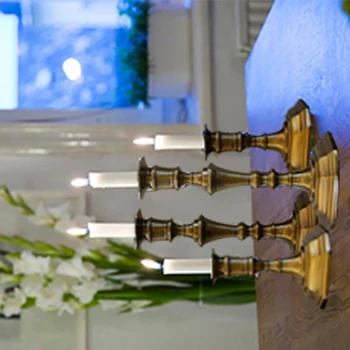 

Wedding Metal Candle Holder Modern Nordic Large Lighthouse Romantic Light Kaars Houder Wedding Centerpieces For Tables 50ZT0021