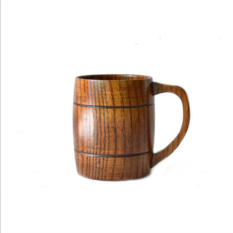 milk cup wood