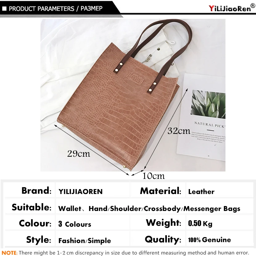  Fashion Crocodile Pattern Women Handbag Leather Ladies Hand Bags Luxury Handbags Women Bags Designe - 33009426188
