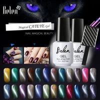 Belen кошачий глаз Гель-лак для ногтей магнит кошачий глаз УФ гель-лак лак для ногтей лак магнитный эффект Gelpolish грунтовка для ногтей 1 Magenet порошок - изображение