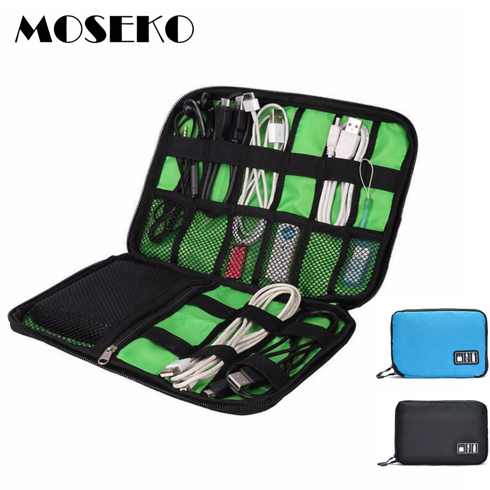 MOSEKO الملحقات الالكترونية حقيبة سفر النايلون السفر المنظم ل تاريخ خط SD بطاقة USB كابل الرقمية جهاز تخزين حقيبة MOSEKO الملحقات الالكترونية حقيبة سفر النايلون السفر المنظم ل تاريخ خط SD بطاقة USB كابل الرقمية جهاز تخزين حقيبة