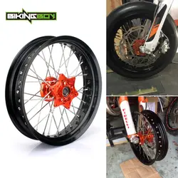 BIKINGBOY для KTM SX 125 150 250 SX-F/XC-F 250 350 450 XC 250 300 EXC-F 350 2015 2016 17 "21" один спереди втулка диска колеса комплект