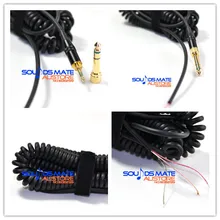 Замена спиральный DJ кабель провод линия для Superlux HD 681 EVO HD 668 669 662 681 660 330 ВМП HMD 660 студийные наушники гарнитура