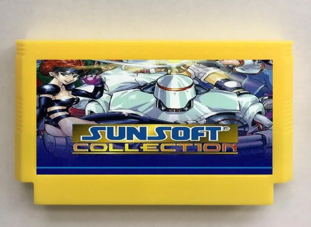 FC60Pins Version SUNSOFT коллекция 13 в 1 игровой Картридж для консоли NES - Цвет: FC60Pins Version