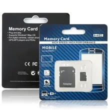 Оригинальная качественная карта памяти 8 ГБ 16 ГБ 32 ГБ 64 Гб 128 ГБ TF карта класса 10 micro sd карта с розничной упаковкой для смартфона