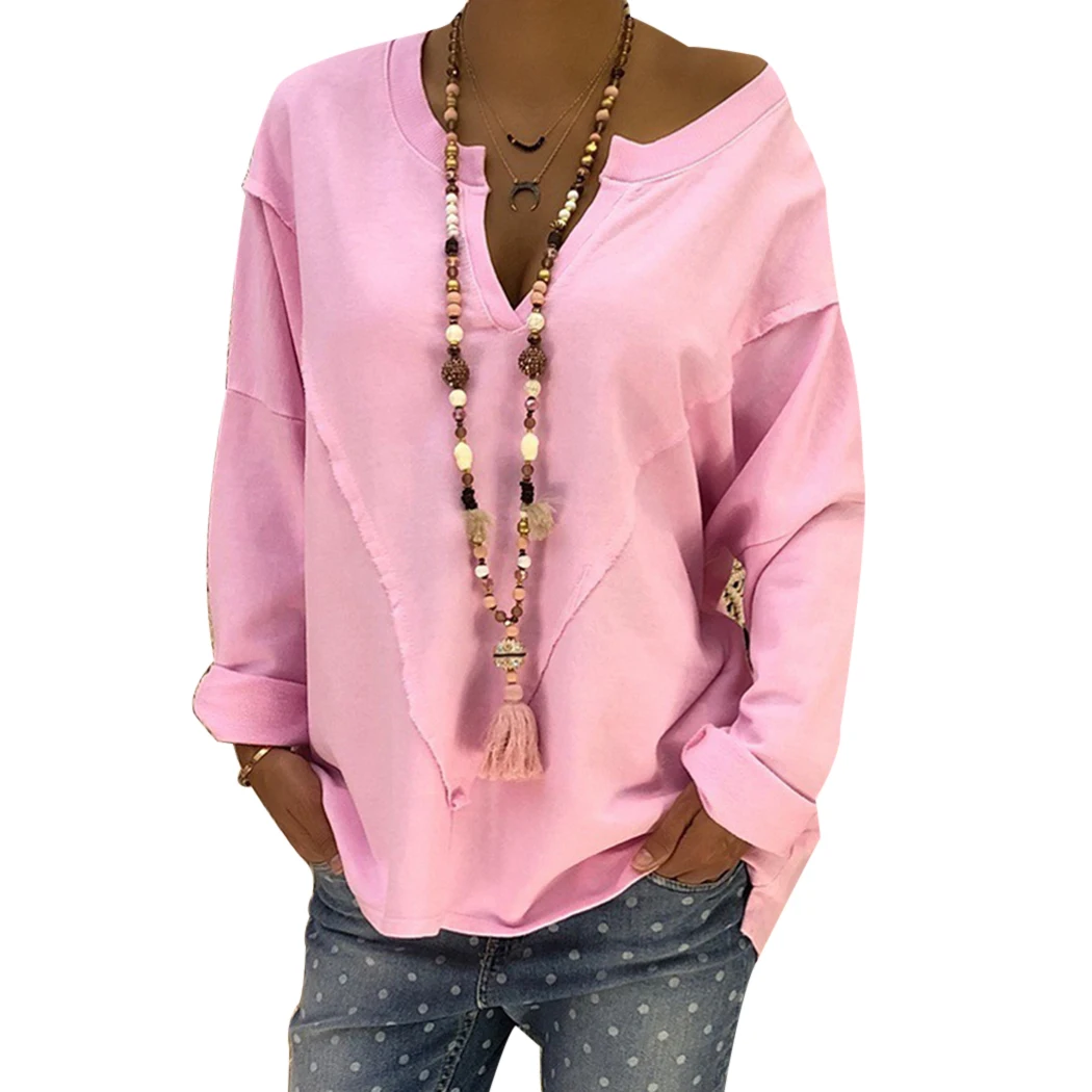 plus size v neck hoodies