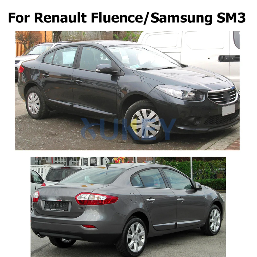 Набор литых брызговиков для Renault Fluence Samsung SM3 2008 on брызговики грязеотталкивающие