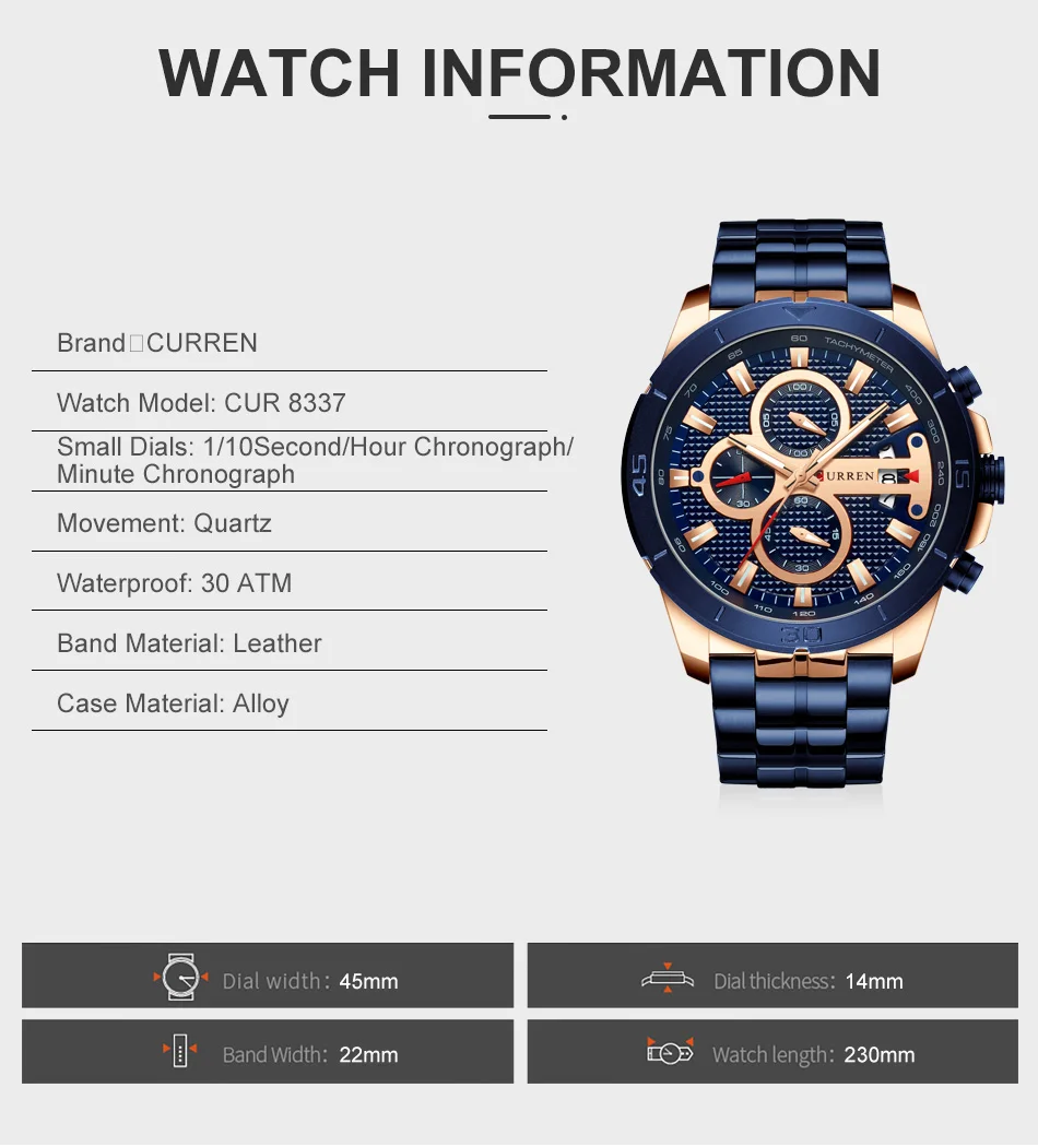 curren couple watches