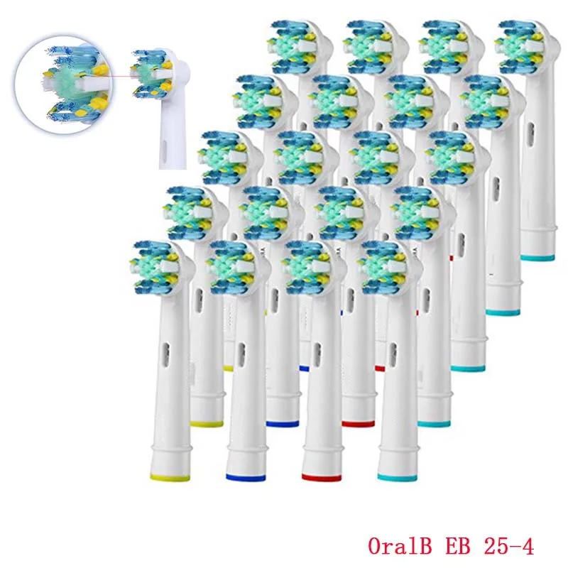 

Replacement Brush Heads For Oral-B Electric Toothbrush Advance Power/Pro Health/Triumph/3D Excel/Vitality Precision Clean-20 pcs