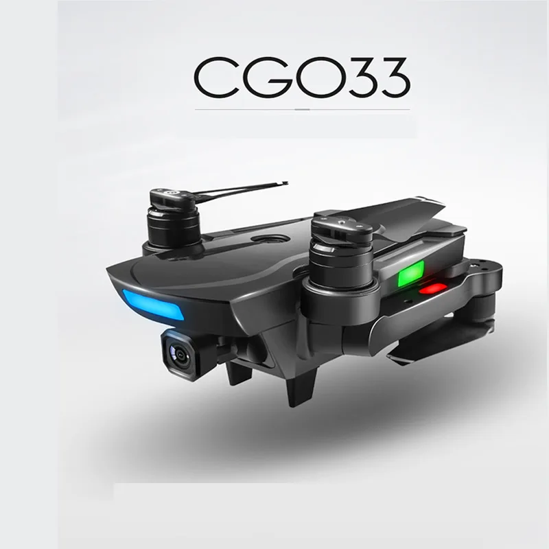 

Foldable RC Drone RC Quadcopter CG033 GPS 2.4G FPV Wifi HD 1080P Camera 1KM WiFi FPV Can Follow Drone For Children Gift FSWB