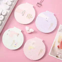 Шт. 1 шт. Kawaii животных ламы Альпака круглый блокноты N раз заметки Эсколар Papelaria наклейка-закладка канцелярские подарки