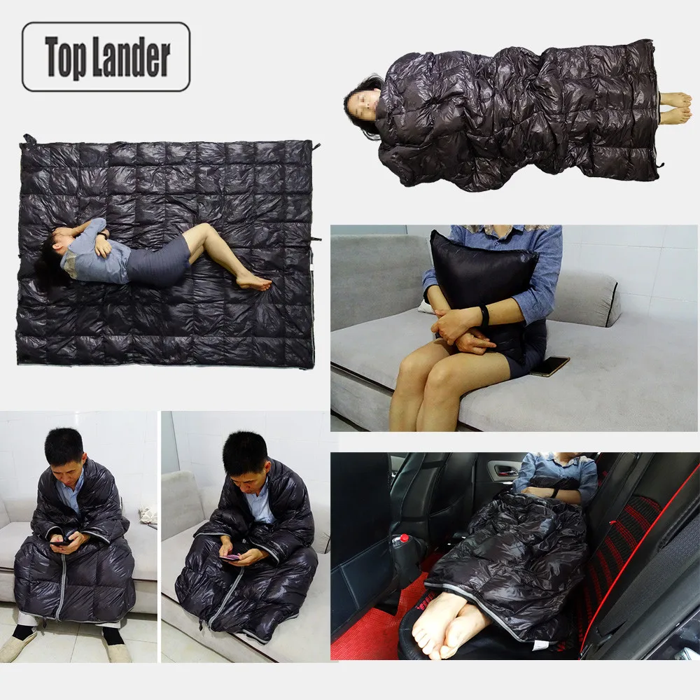 

Multipurpose Ultralight Duck Down Sleeping Bag Hiking Portable Compact Backpacking Outdoor Camping Sleeping Bag for Adult