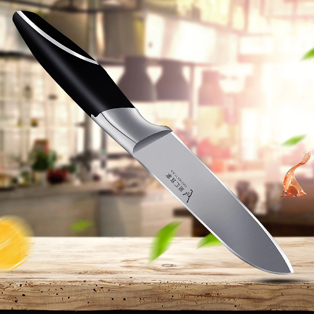 

3.5" inch Paring Knife Utility Kitchen Knife Unique Handle Japanese Stainless Steel Vegetable Fruit Peeling Knives Kitchen Tools