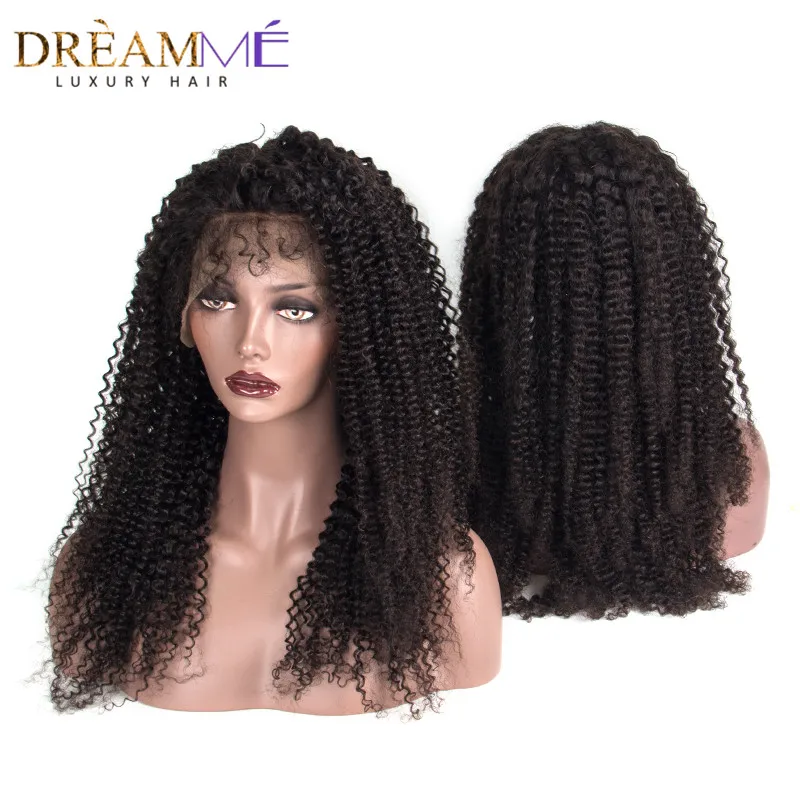 kinky curly huamn hair wigs  (5)
