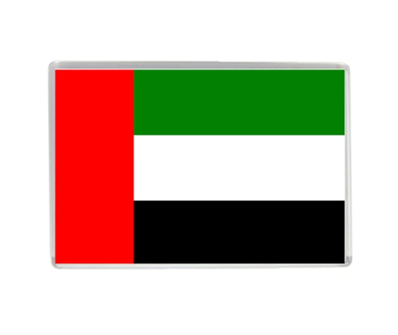 United Arab Emirates Flag Quality Acrylic Fridge World Tourism