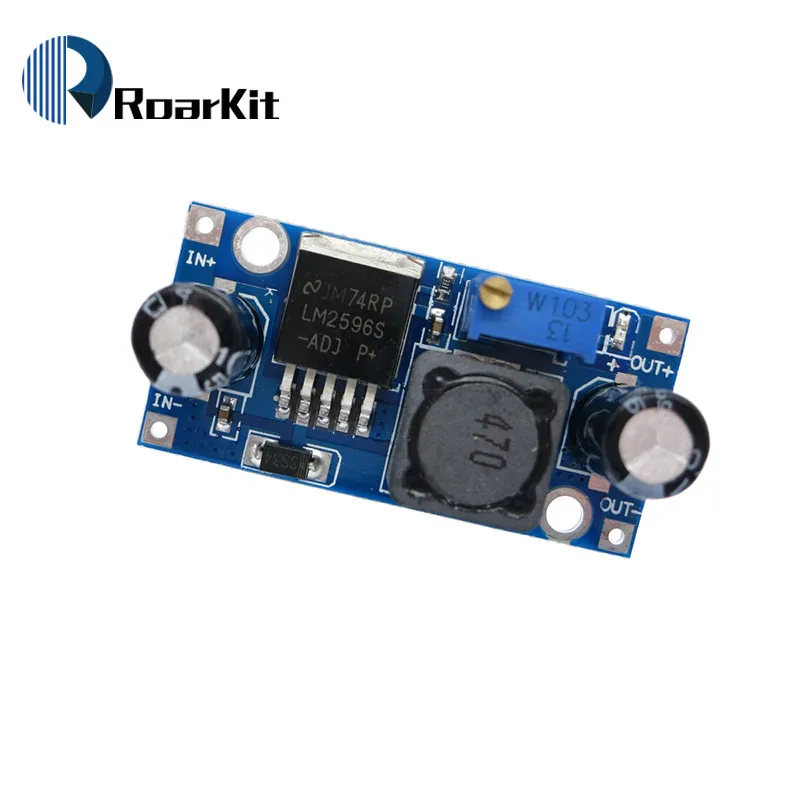 Погружения 1 шт. DC-DC понижающий преобразователь понижающий модуль LM2596 тока выходной ток 1,25 V-30 V