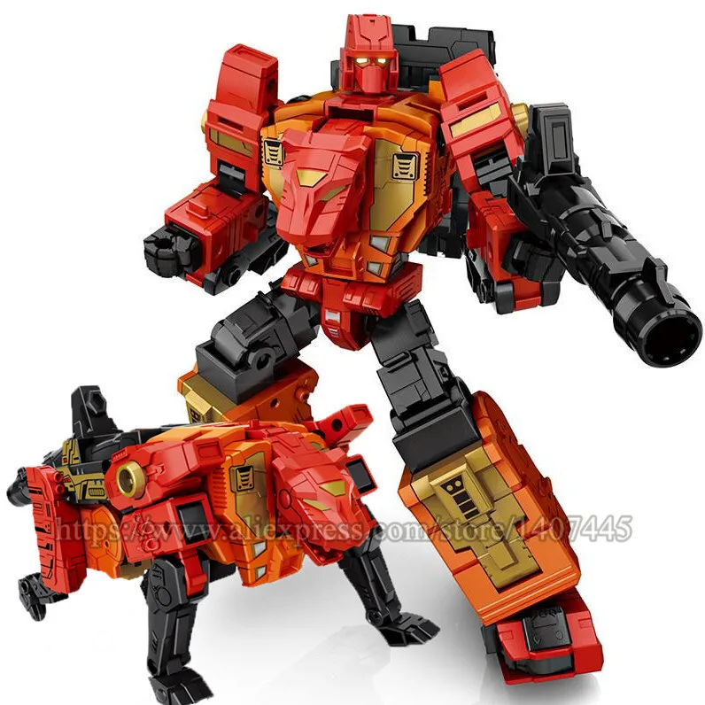 WEIJIANG NBK негабаритный 45 см Predaking трансформация фигурка игрушка 6 в 1 KO GT Разрушитель инженерные модели грузовиков игрушки для детей