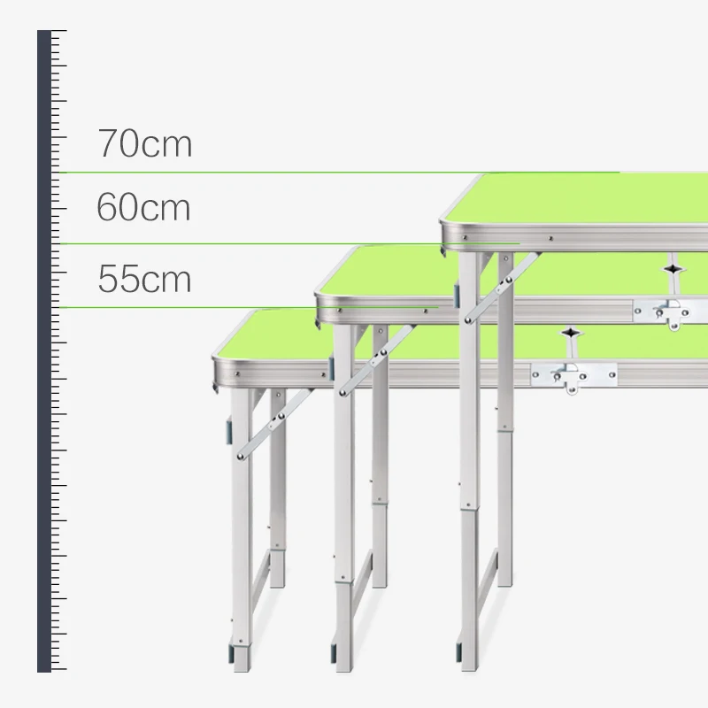 Outdoor Folded Table with Umbrella Hole Lifted Multifunction Desk Light Portable Table and Chair Set Camping BBQ Dining Table Outdoor Folded Table with Umbrella Hole Lifted Multifunction Desk Light Portable Table and Chair Set Camping BBQ Dining Table