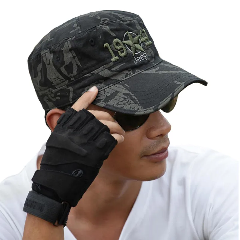 WW2 Army Military Caps Tactical Airsoft Sniper Gorras Camouflage Hats