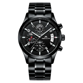 

MEGALITH Fashion Casual Men Watches Luxury Top Brand Watch Men Waterproof Military Quartz Wristwatches Clock Relogio Masculino