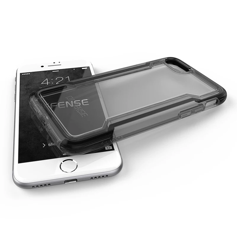 Чехол для телефона X Doria iPhone 7 8 Plus прозрачный защитный чехол в стиле милитари