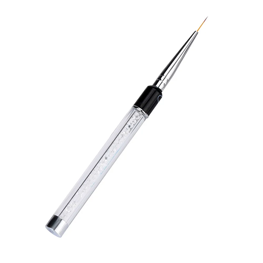 1 шт. кисть для дизайна ногтей УФ-гель, акриловый дизайнерская ручка Профессиональный Рисунок живопись ручка с бахромой маникюр Дизайн ногтей DIY инструмент - Цвет: 3