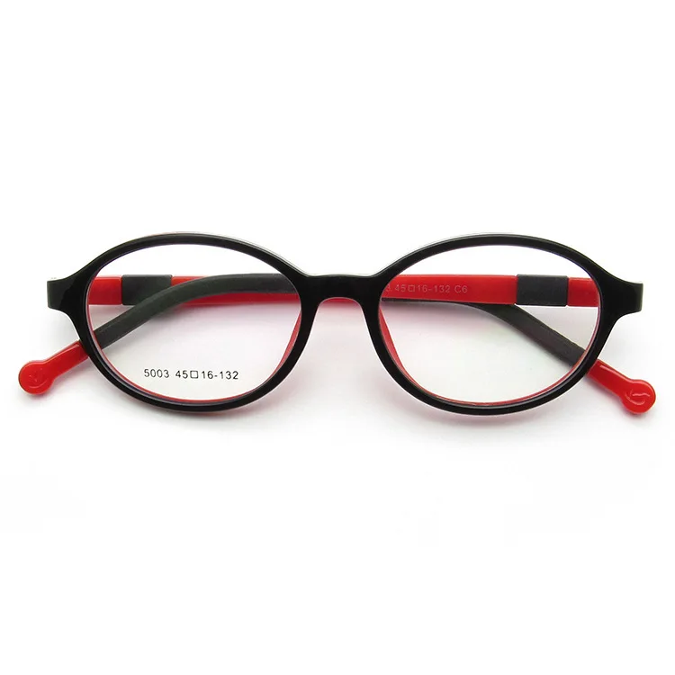 Eyeglasses Soft Silica Gel Environmental For Protection, Children's Myopic Glasses Frame, Personality Cartoon Fashion Students, 