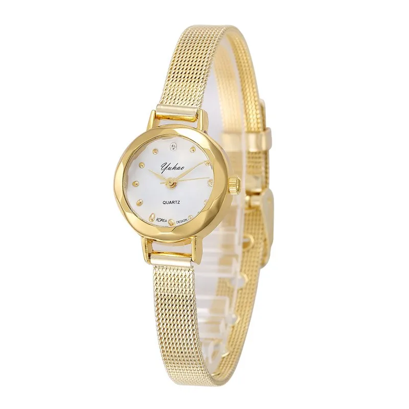 

Modern Fashion Women's Quartz Watches Gold Silver Latest Genuine Brand Ladies Charming Clock Drop Shipping Montre Femme Horloge