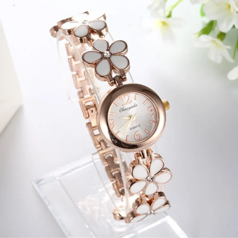 

Luxury Crystal Flower Women's Watch Women Watches Bracelet Ladies Watch Women's Watches Clock reloj mujer relogio feminino saat