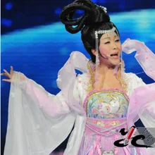 Меняйте Бена Юэ летающая фея унисекс ли юганг крест-Пол Косплей Великолепная деликатная вышивка сценический костюм для шоу с хвостом