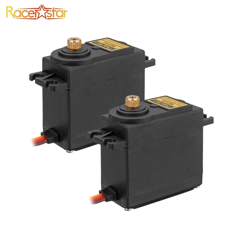 

2PCS Racerstar MG995 13KG Metal Gear Large Torque Analog Servo For 1:8 1:10 RC Car Robot Helicopter Airplane Spare Part