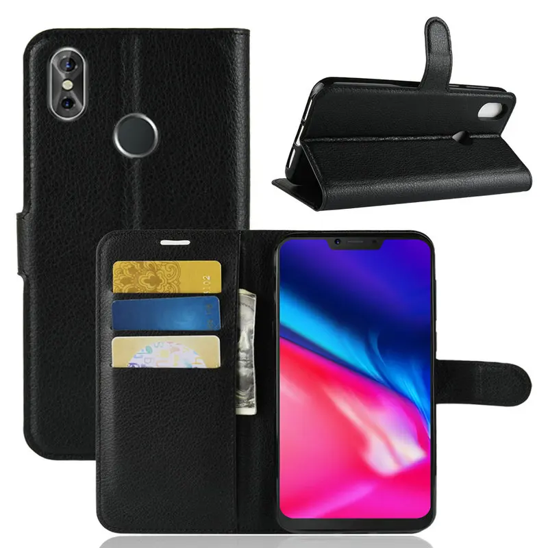 

for Cubot P20 for Cubot X18 Plus WIERSS Wallet Phone Case for Cubot J3 Pro R11 Nova Power Flip Leather Cover Case Etui Fundas>