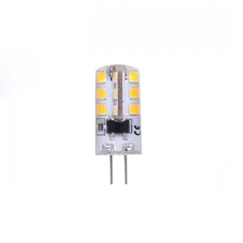 

100X High quality 110V/220V input 1.5W 24PCS 2835SMD G4 LED lamp bulb for lighting express free shipping