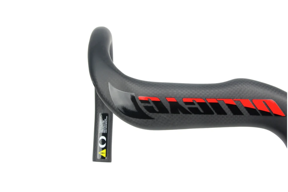 Ullicyc дорожный карбоновая рукоятка для дорожного велосипеда, изогнутый бар, углеродный дорожный велосипед, аксессуары для руля велосипеда 3 цветной матовый YT490
