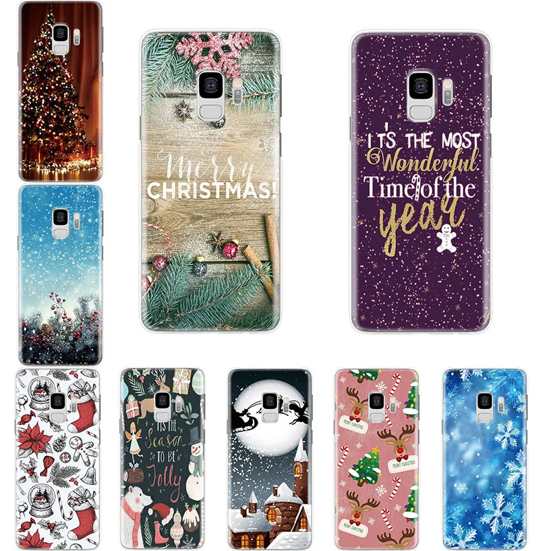 

Merry Christmas Silicone Case for Samsung Galaxy A5 2016 A510F Winter New Case for Coque Samsung Galaxy A5 2016 A510 A510F Cases